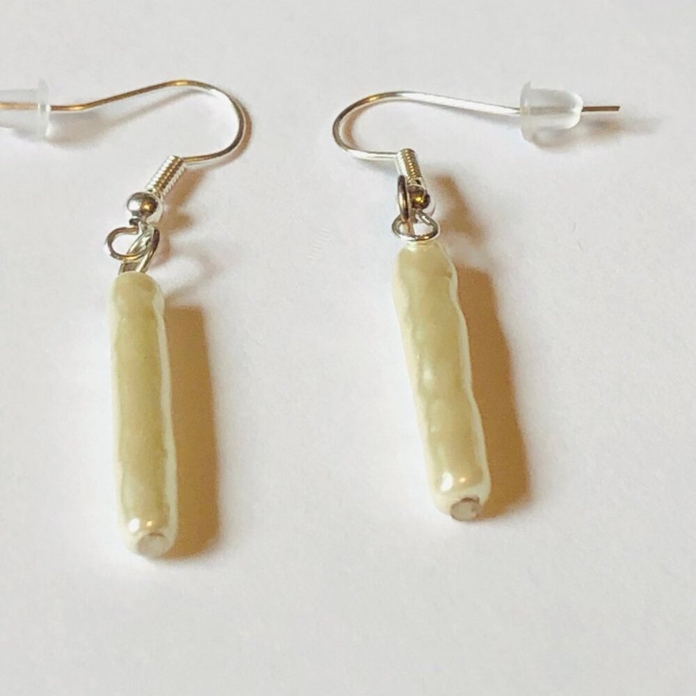 Brighton custom pearl drop earrings